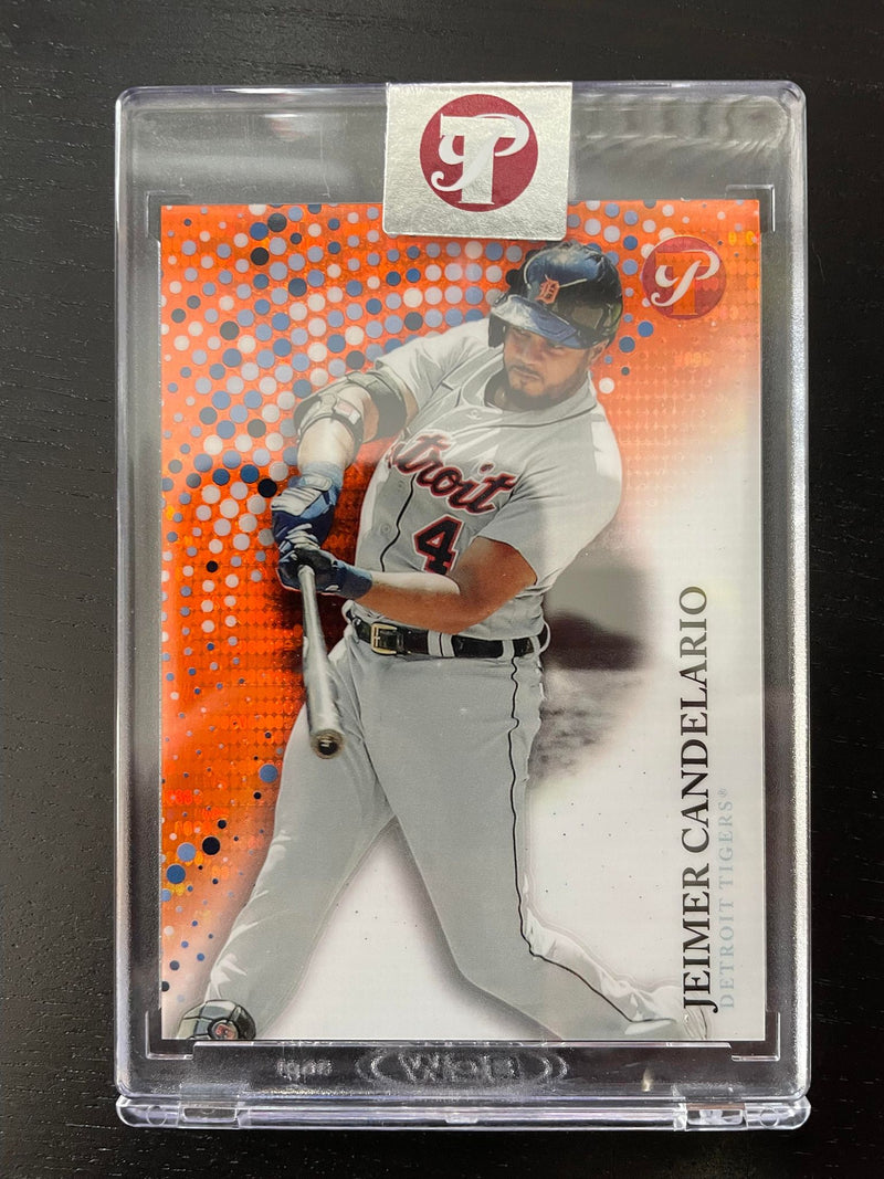 2022 TOPPS PRISTINE - ORANGE ENCASED - J. CANDELARIO - #35 - #'D/25