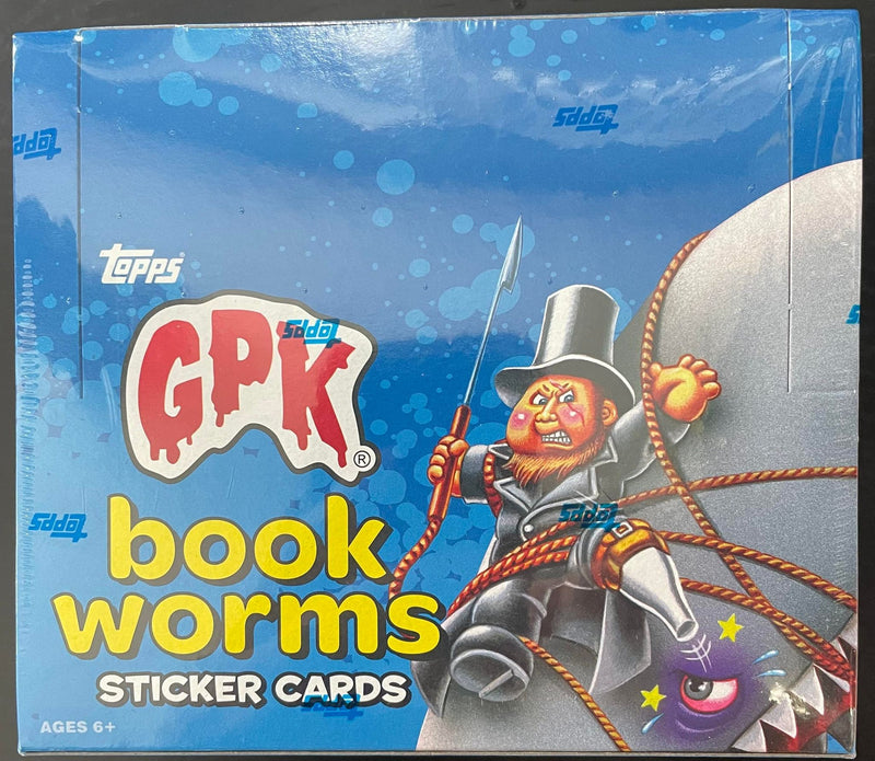 2022 TOPPS GARBAGE PAIL KIDS BOOK WORMS SERIES ONE HOBBY BOX