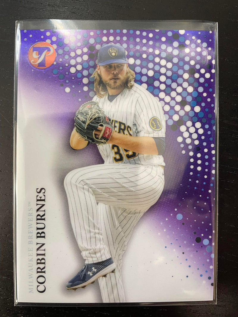 2022 TOPPS PRISTINE - PURPLE - C. BURNES - #45 - #'D/99
