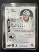 2020 UPPER DECK SP AUTHENTIC - FUTURE WATCH AUTO - J. LEONARD - #200 - #'D/999 - AUTOGRAPH - RC