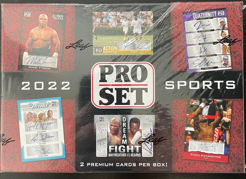 2022 LEAF PRO SET SPORTS HOBBY BOX