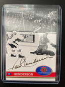 1991 FUTURE TRENDS EXPERIENCE - P. HENDERSON -