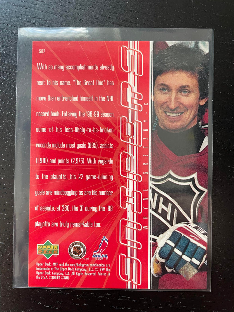 1999 UPPER DECK - SNIPERS - W. GRETZKY -
