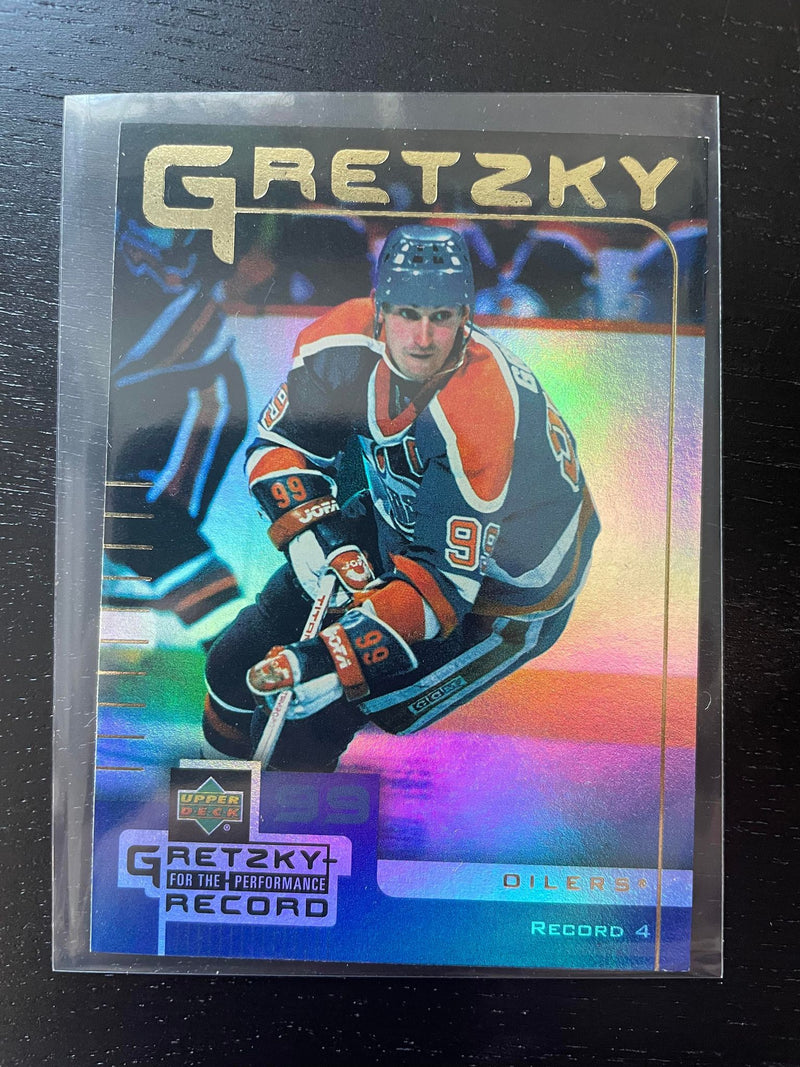 1999 UPPER DECK MCDONALD'S - FOR THE PERFORMANCE - W. GRETZKY - SELECT YOUR CARD