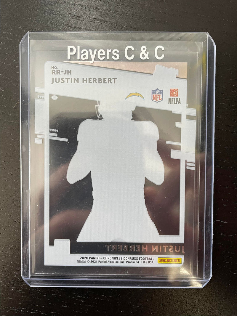 2020 PANINI CHRONICLES - DONRUSS CLEARLY - RATED ROOKIE - J. HERBERT -