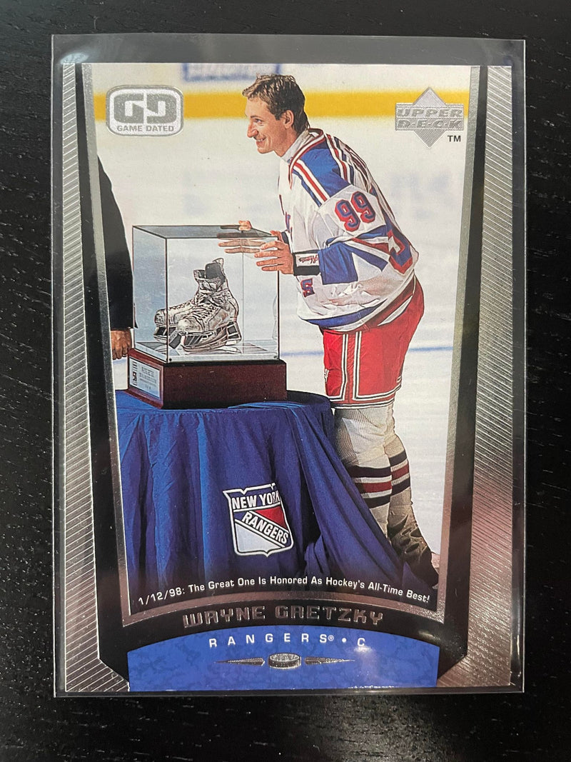 1998 UPPER DECK - GAME DATED - W. GRETZKY -