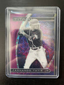 2021 PANINI CHRONICLES - TITAN - PURPLE VELOCITY PRIZM - F. TATIS JR. -