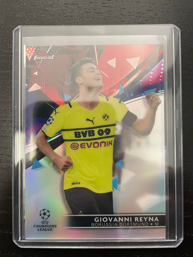 2021 TOPPS FINEST UEFA CHAMPIONS LEAGUE - REFRACTOR - SELECT YOUR PLAYER