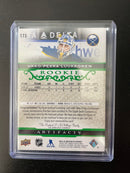 2021 UPPER DECK ARTIFACTS - EMERALD ROOKIE - U. LUUKKONEN - #173 - #'D/99 - DUAL RELIC - RC