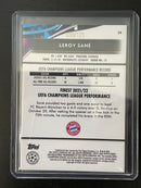 2021 TOPPS FINEST UEFA CHAMPIONS LEAGUE - PINK REFRACTOR - L. SANE - #34 - #'D/125