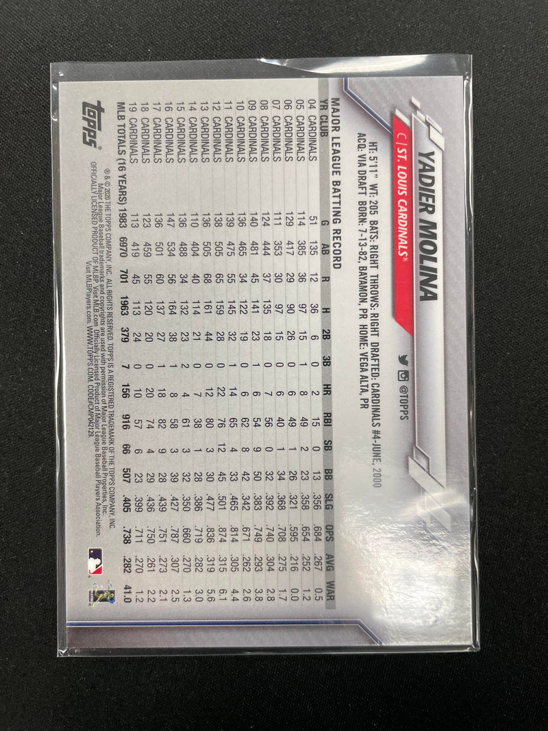 2020 TOPPS ON-DEMAND 3D - Y. MOLINA -