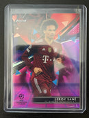 2021 TOPPS FINEST UEFA CHAMPIONS LEAGUE - PINK REFRACTOR - L. SANE - #34 - #'D/125