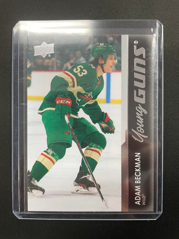 2021 UPPER DECK EXTENDED SERIES - YOUNG GUNS - A. BECKMAN - #733 - RC