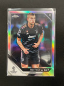 2022 TOPPS CHROME UEFA CHAMPION'S LEAGUE - REFRACTOR - SINGLES - SELECT YOUR PLAYER