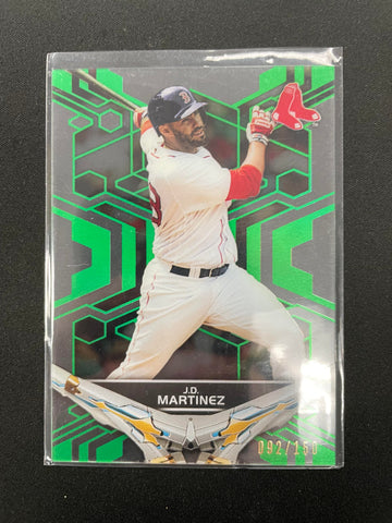 2019 TOPPS HIGH TEK - GREEN - J. MARTINEZ - #11 - #'D/150