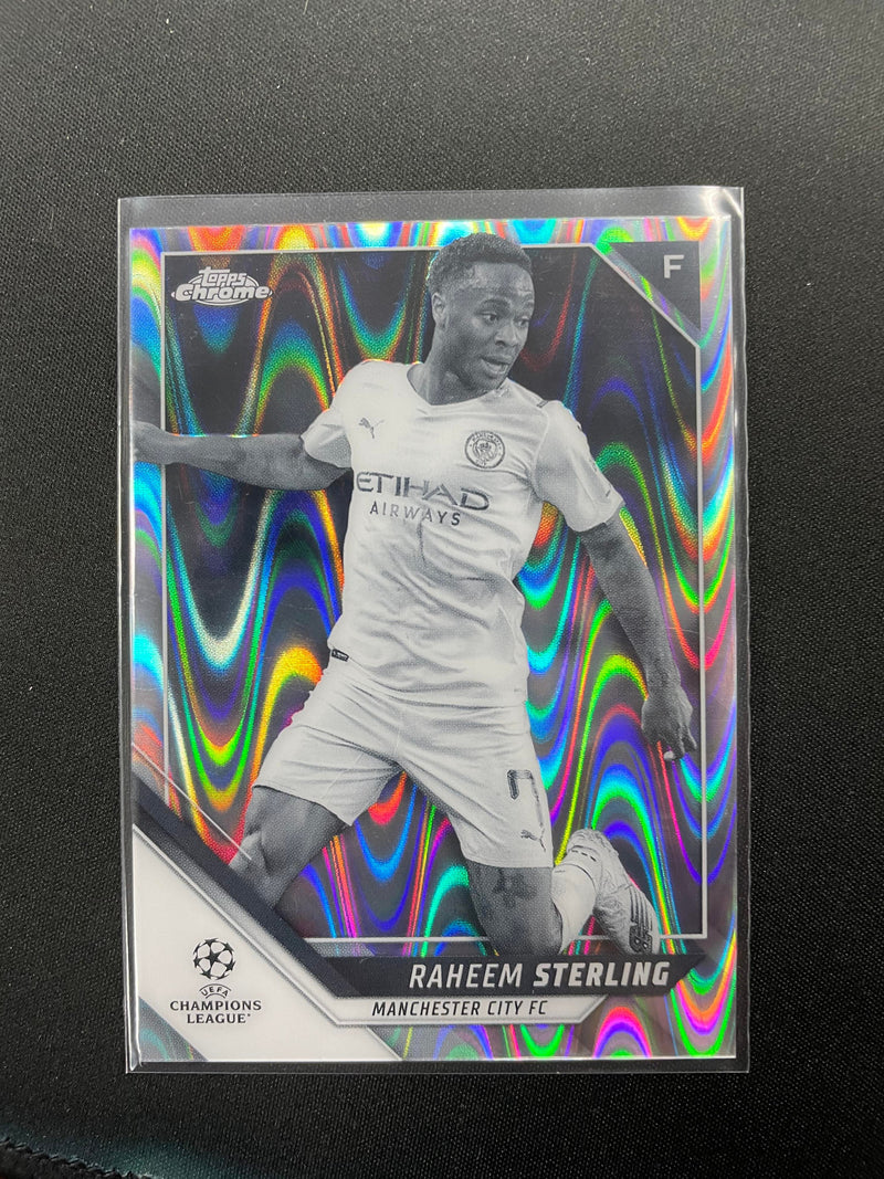 2022 TOPPS CHROME UEFA CHAMPIONS LEAGUE - RAYWAVE REFRACTOR - SINGLES - SELECT YOUR PLAYER