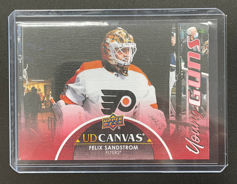 2021 UPPER DECK EXTENDED SERIES - UD CANVAS - YOUNG GUNS - F. SANDSTROM -