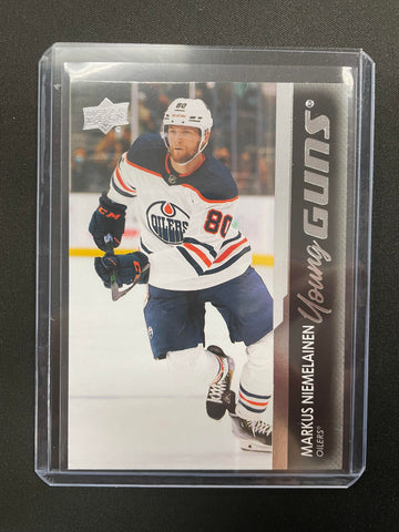 2021 UPPER DECK EXTENDED SERIES - YOUNG GUNS - M. NIEMELAINEN - #715 - RC