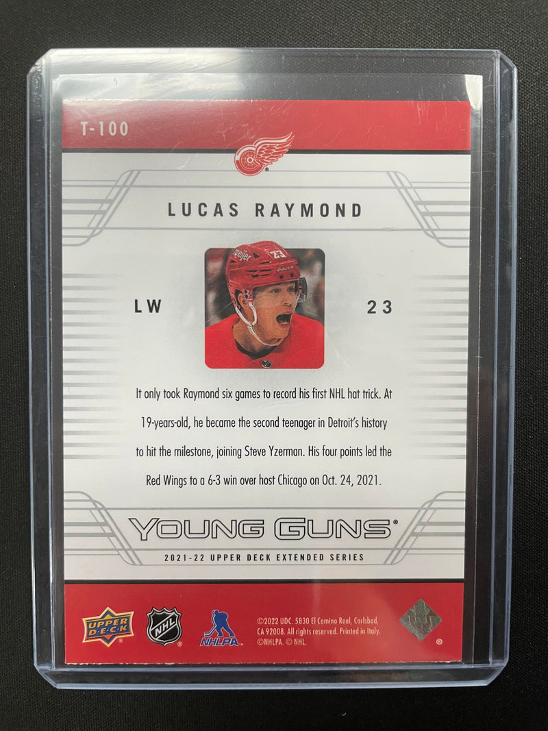 2021 UPPER DECK EXTENDED SERIES - TRIBUTE - YOUNG GUNS - L. RAYMOND -