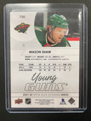 2021 UPPER DECK EXTENDED SERIES - YOUNG GUNS - M. SHAW -