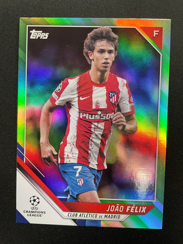 2022 TOPPS UEFA CHAMPIONS LEAGUE - NEON GREEN FOIL - J. FELIX - #58 - #'D/199