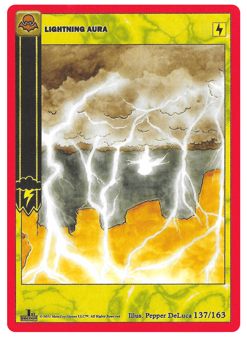 Lightning Aura [Cryptid Nation: Nightfall First Edition]