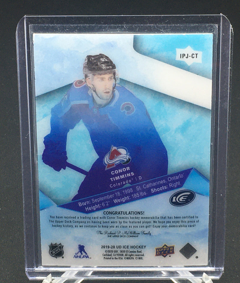 2019 UPPER DECK ICE - C. TIMMINS -