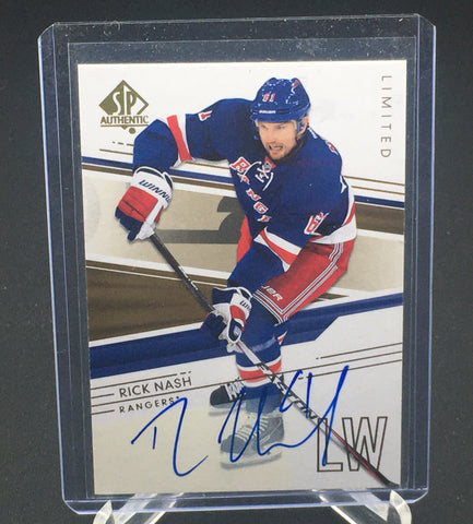 2014 UPPER DECK SP AUTHENTIC - R. NASH - #142 - AUTOGRAPH