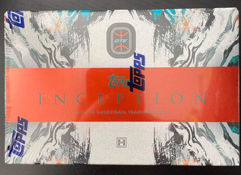 2021 TOPPS INCEPTION OVERTIME ELITE BASKETBALL HOBBY BOX