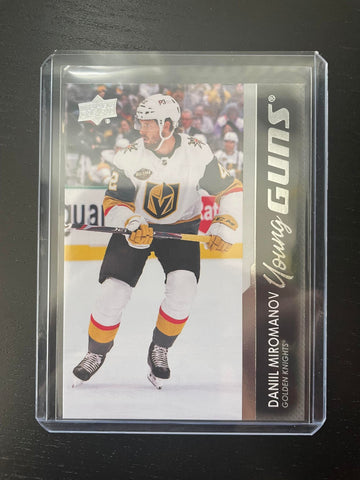 2021 UPPER DECK EXTENDED SERIES - YOUNG GUNS - D. MIROMANOV - #736 - RC