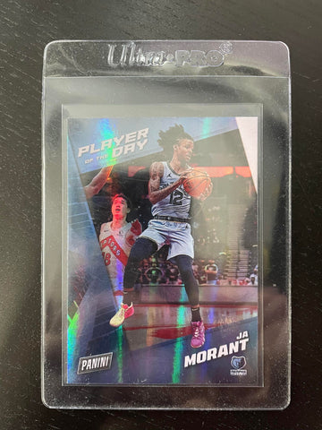 2021 PANINI PLAYER OF THE DAY - HOLO - J. MORANT - #25