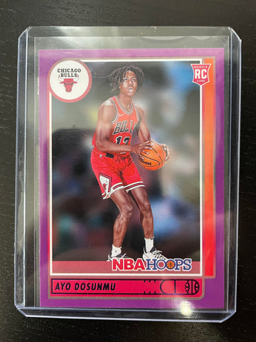 2021 PANINI HOOPS - PURPLE - A. DOSUNMU - #240 - RC