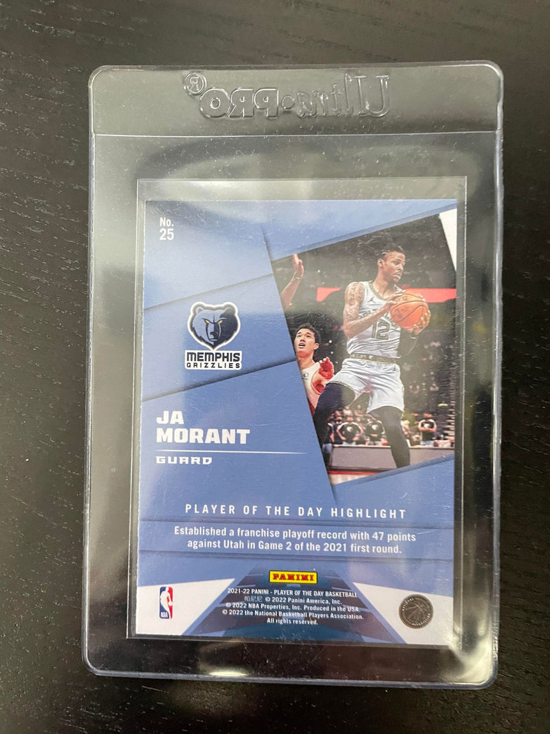 2021 PANINI PLAYER OF THE DAY - HOLO - J. MORANT -