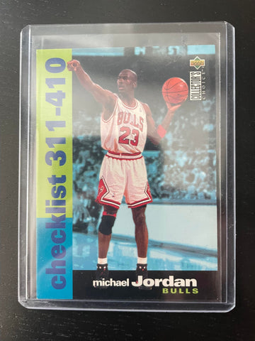 1995 UPPER DECK - CHECKLIST - M. JORDAN - #410