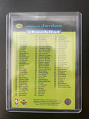 1995 UPPER DECK - CHECKLIST - M. JORDAN -