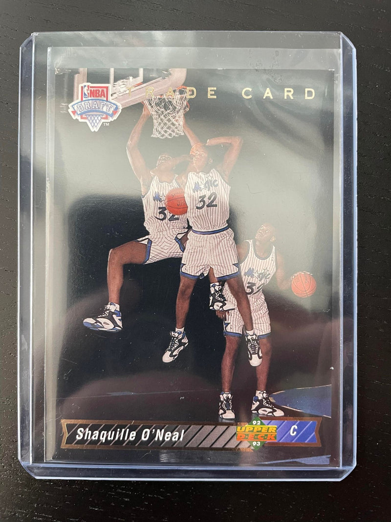 1993 UPPER DECK - TRADE CARD - S. O'NEAL -