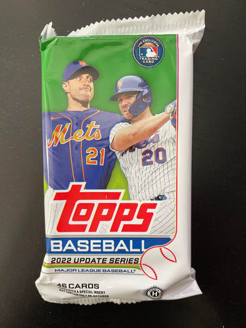 2022 TOPPS UPDATE SERIES BASEBALL JUMBO PACK