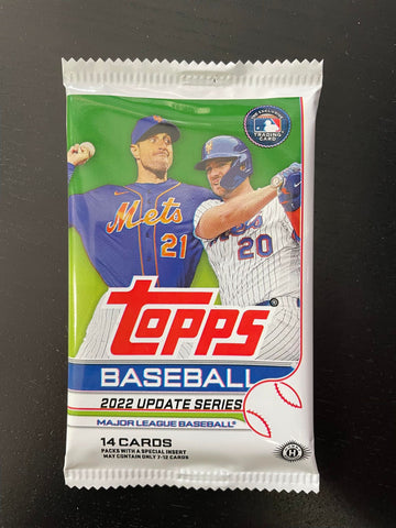 2022 TOPPS UPDATE SERIES BASEBALL HOBBY PACK
