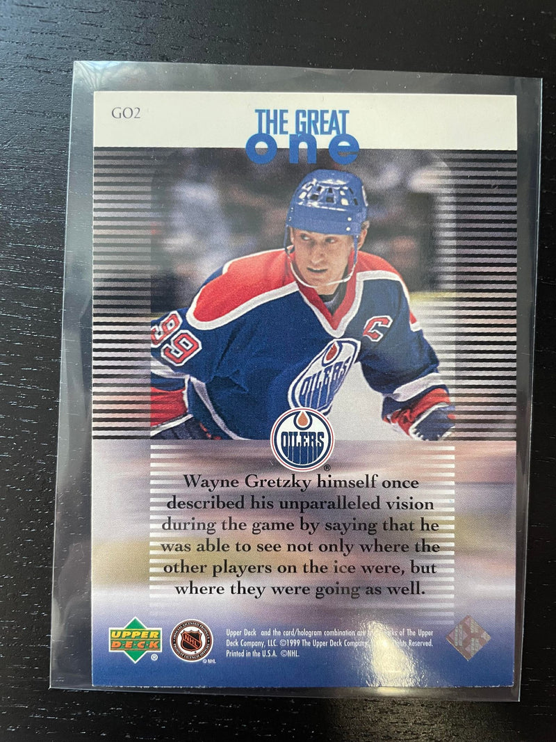 1999 UPPER DECK - THE GREAT ONE - W. GRETZKY - SELECT YOUR CARD