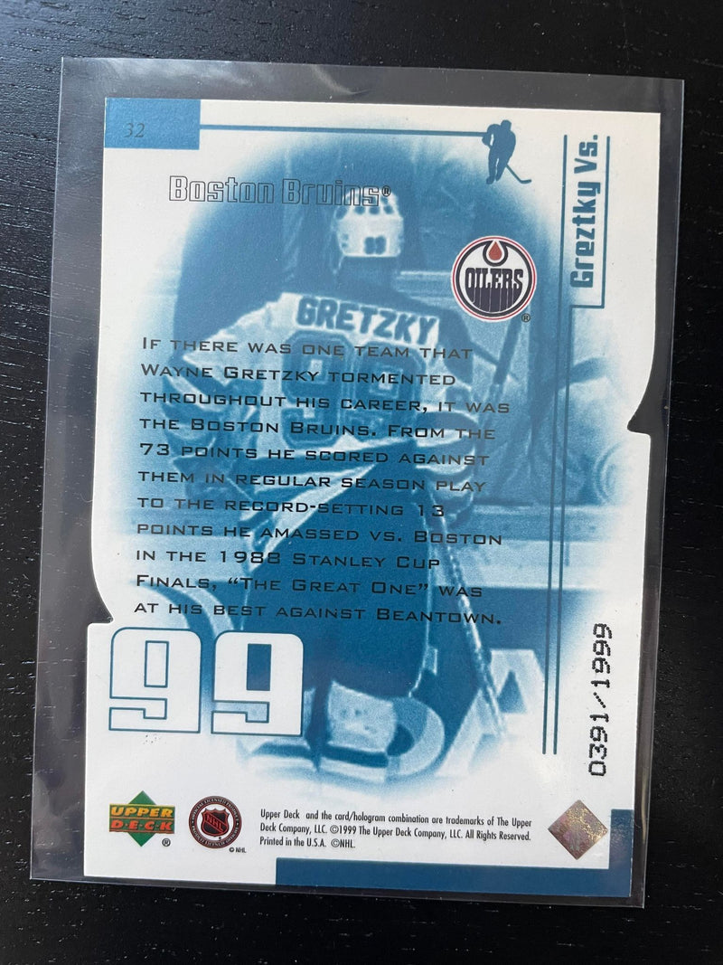1999 UPPER DECK - YEAR OF THE GREAT ONE - W. GRETZKY -