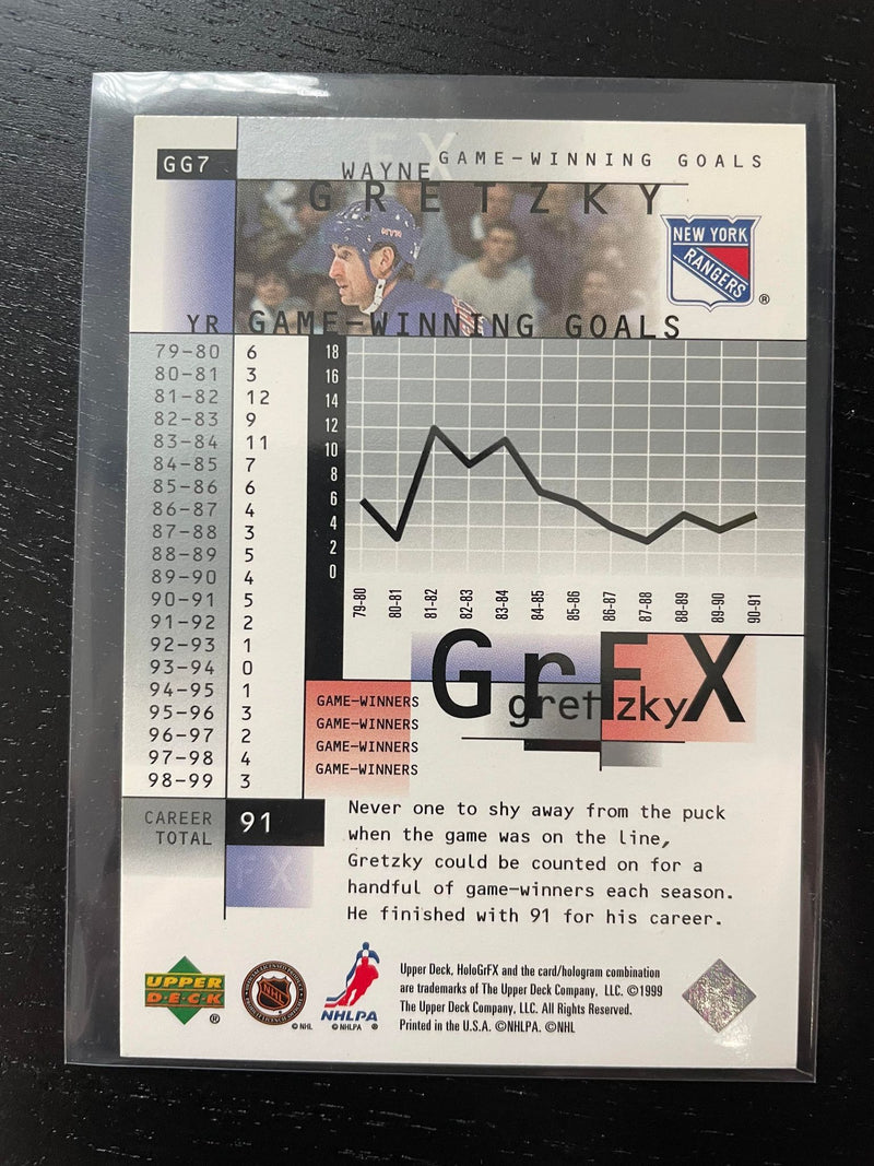 1999 UPPER DECK - GRFX - W. GRETZKY - SELECT YOUR CARD