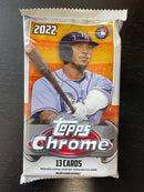 2022 TOPPS CHROME BASEBALL JUMBO HOBBY PACK
