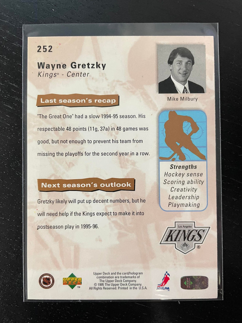 1995 UPPER DECK - SCOUTING REPORT - W. GRETZKY -