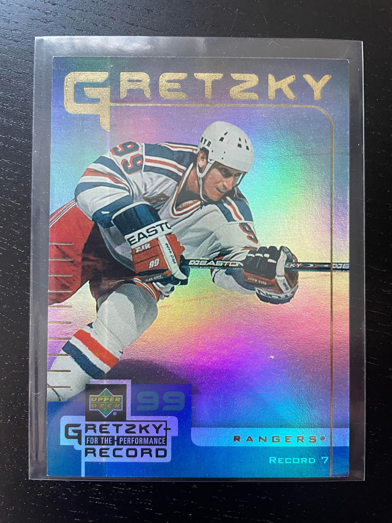1999 UPPER DECK MCDONALD'S - FOR THE PERFORMANCE - W. GRETZKY - SELECT YOUR CARD
