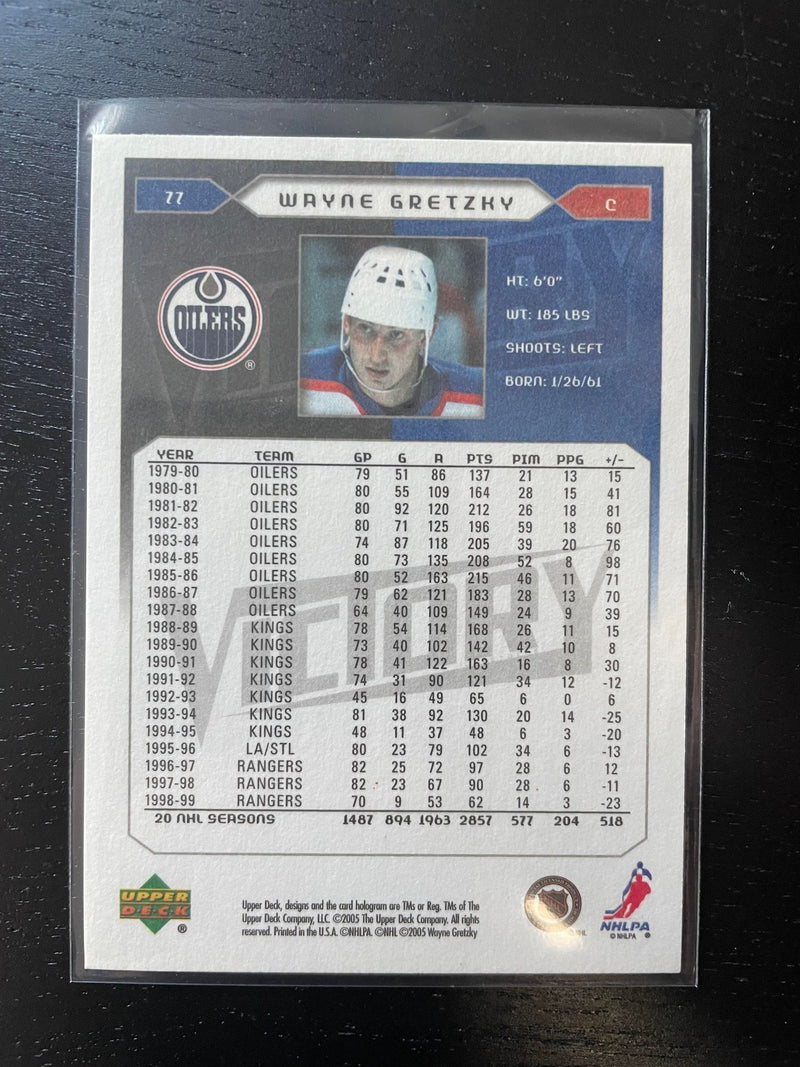 2005 UPPER DECK VICTORY - W. GRETZKY -