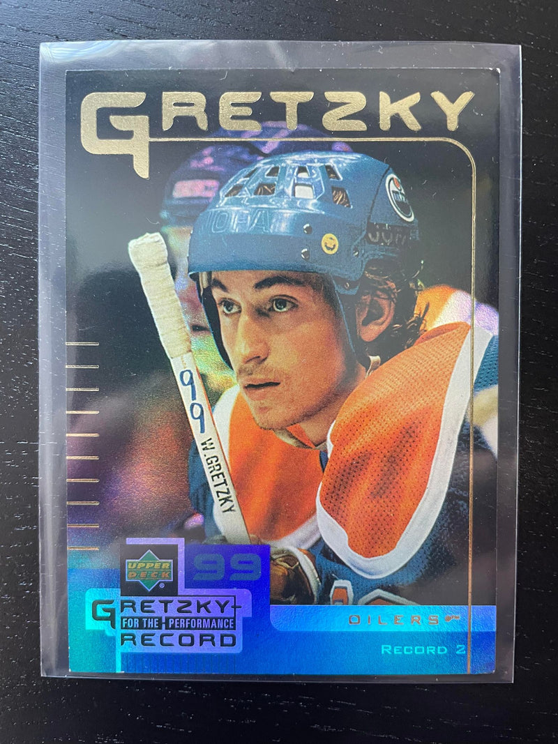 1999 UPPER DECK MCDONALD'S - FOR THE PERFORMANCE - W. GRETZKY - SELECT YOUR CARD