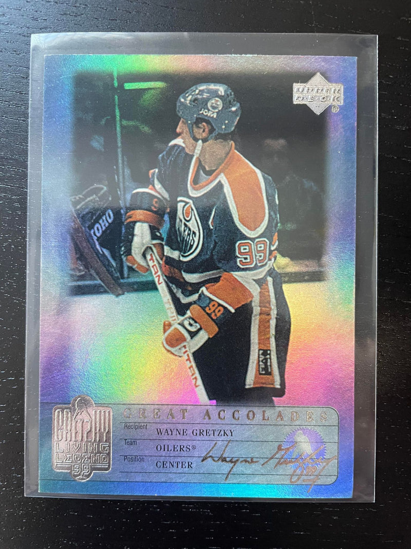 1999 UPPER DECK - GREAT ACCOLADES - W. GRETZKY - SELECT YOUR CARD