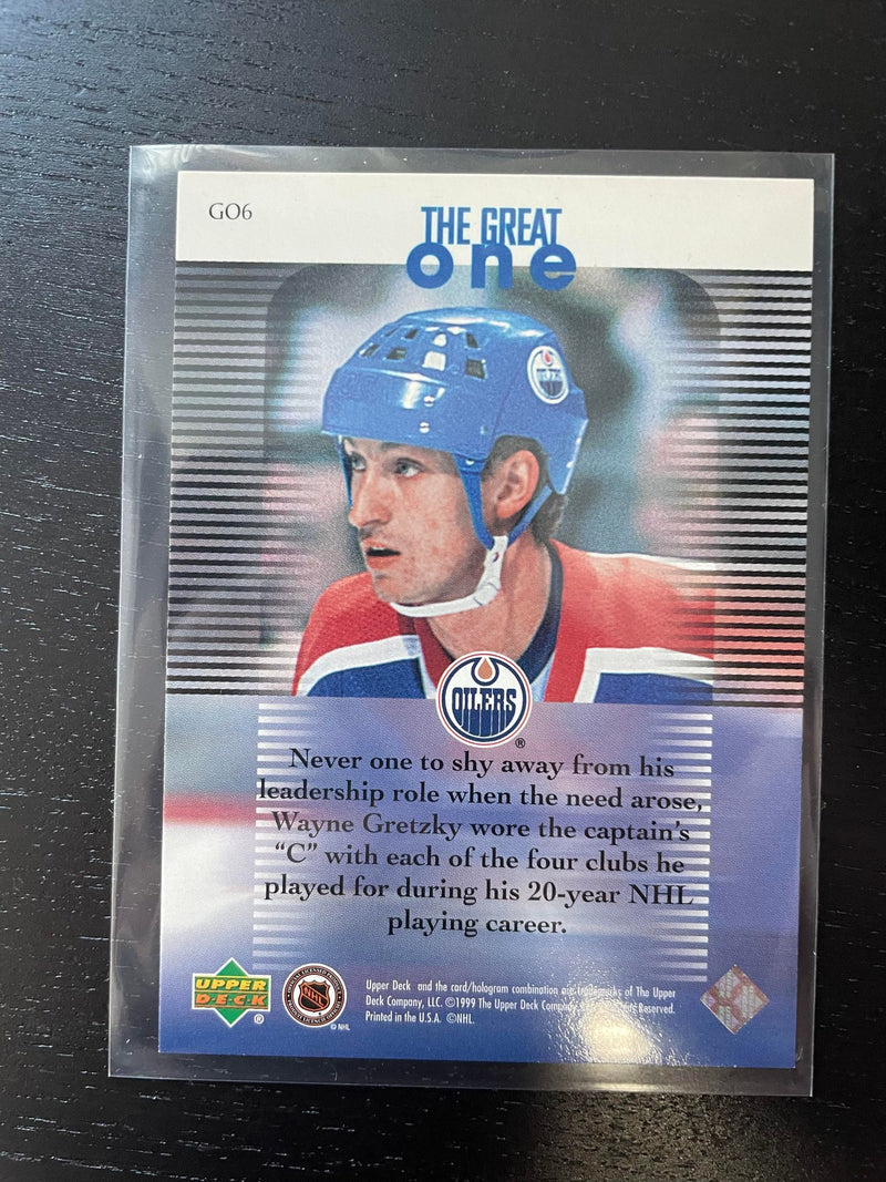 1999 UPPER DECK - THE GREAT ONE - W. GRETZKY - SELECT YOUR CARD