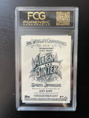 2021 TOPPS CHROME ALLEN & GINTER - ORANGE REFRACTOR - J. BART - #AGA-JB - #'D/25 - RC - FCG 10 - AUTOGRAPH FCG 10***