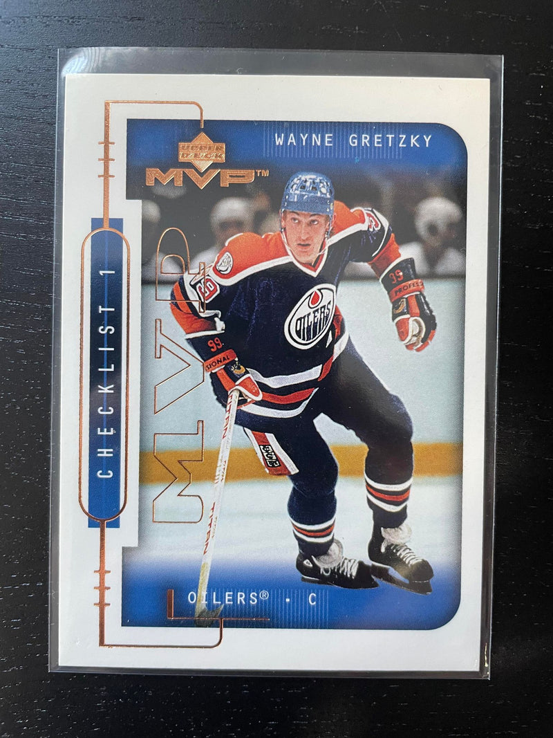 1999 UPPER DECK - MVP - CHECKLIST 1-110 - W. GRETZKY -